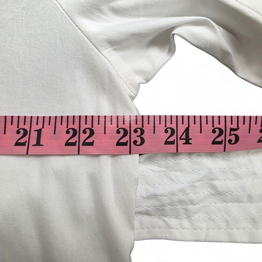 EXPRESS Boyfriend Poplin Mini Portofino Shirt Dress - Picture 13 of 16